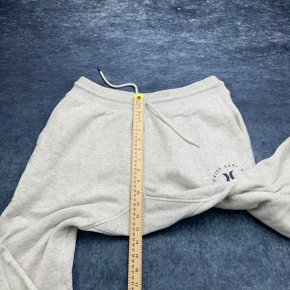 Hurley Coastal Dunes Fleece Jogger Mens Medium Light Grey HMS22-04112 Sweatpants
